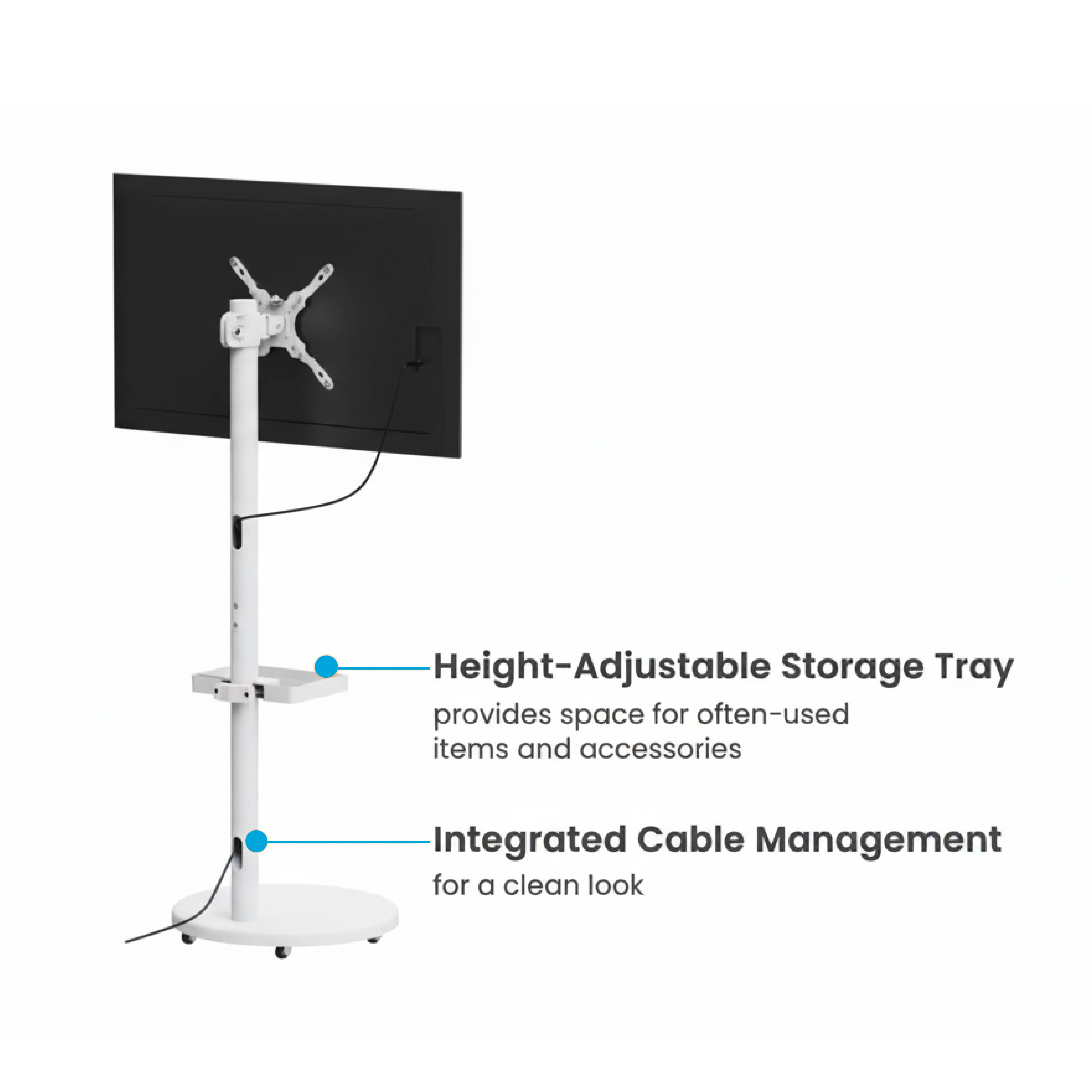 Atlas Mobile Display Floor Stand | T45