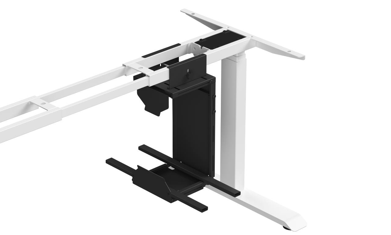 Arc Pro Under-Desk Rail Mounted PC Holder