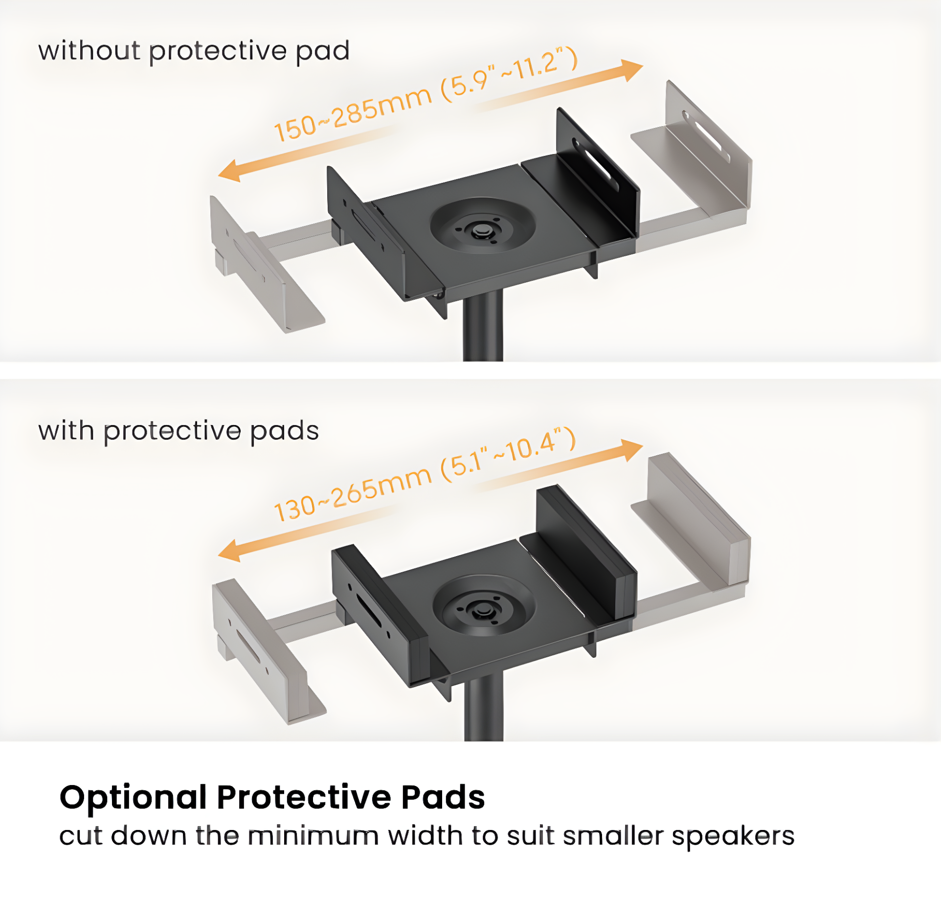 Universal Speaker Floor Stand | SS10