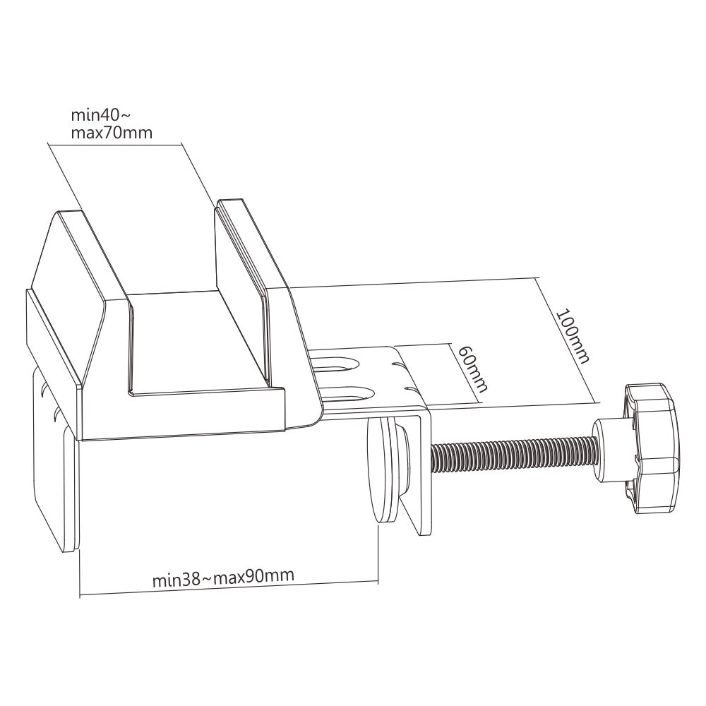 ULTi PowerGrip Clamp-on Extension Cord Holder