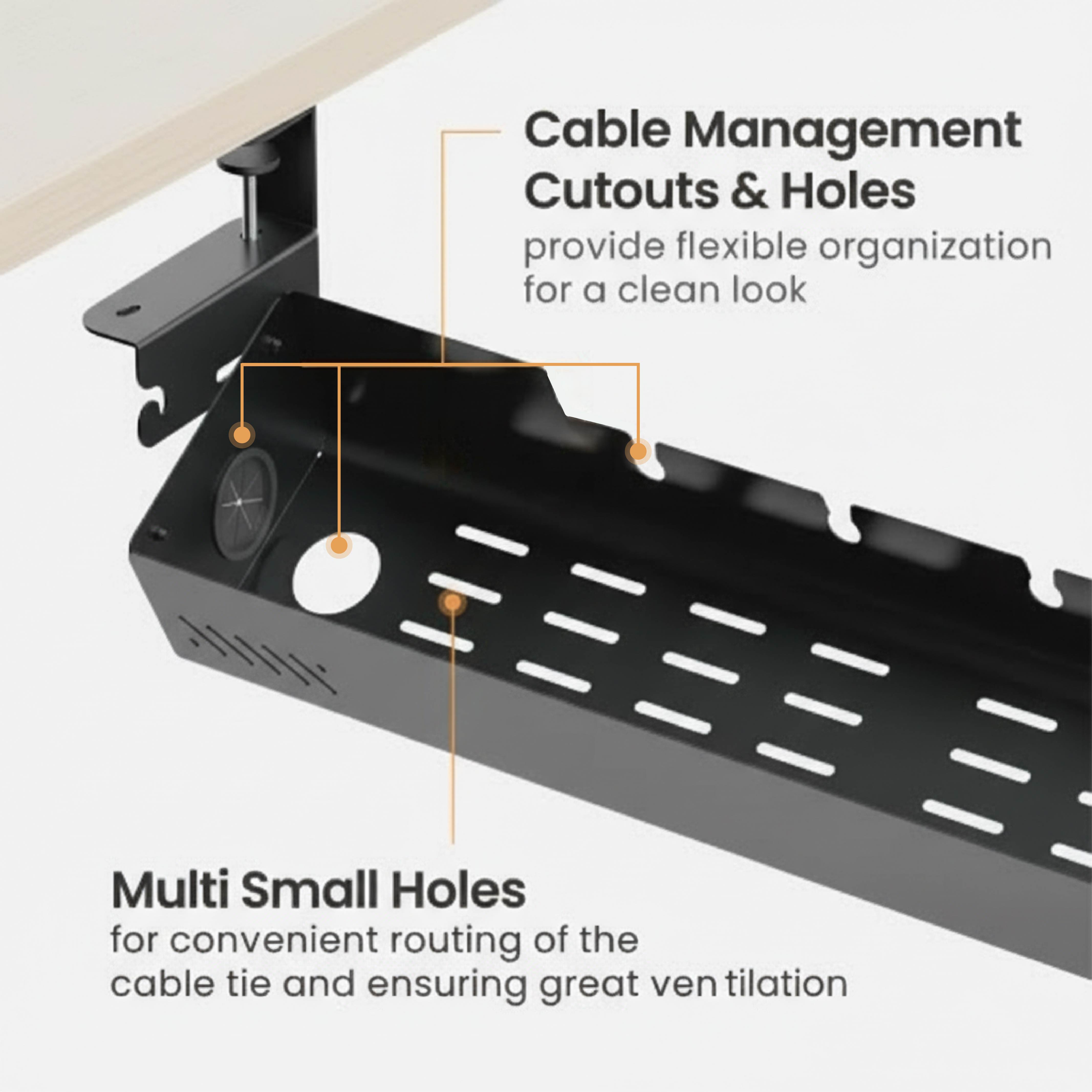Edge Cable Management Tray | C90