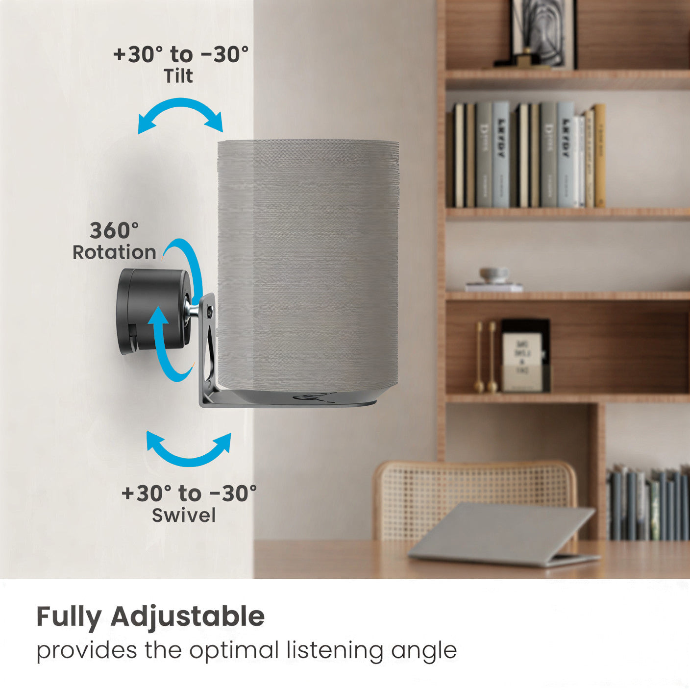 Adjustable Speaker Wall Mount for Sonos ERA 100 & ERA 300 | S11