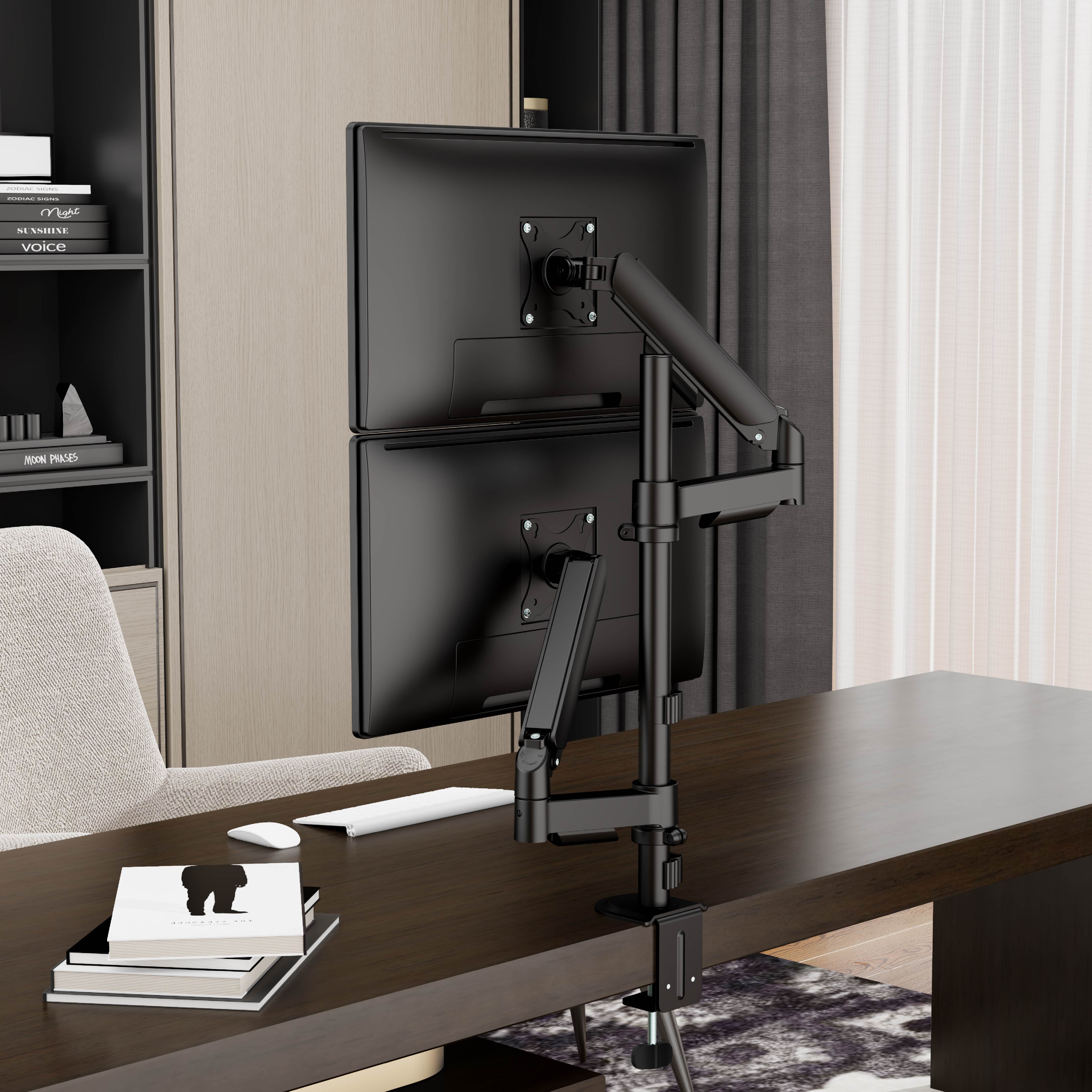 Apex Stacking Dual Monitor Arm | T23