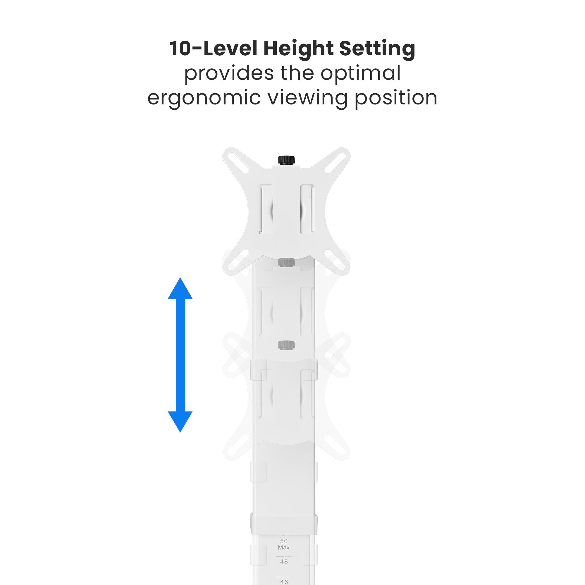 Vertical Lift Monitor Stand | T57