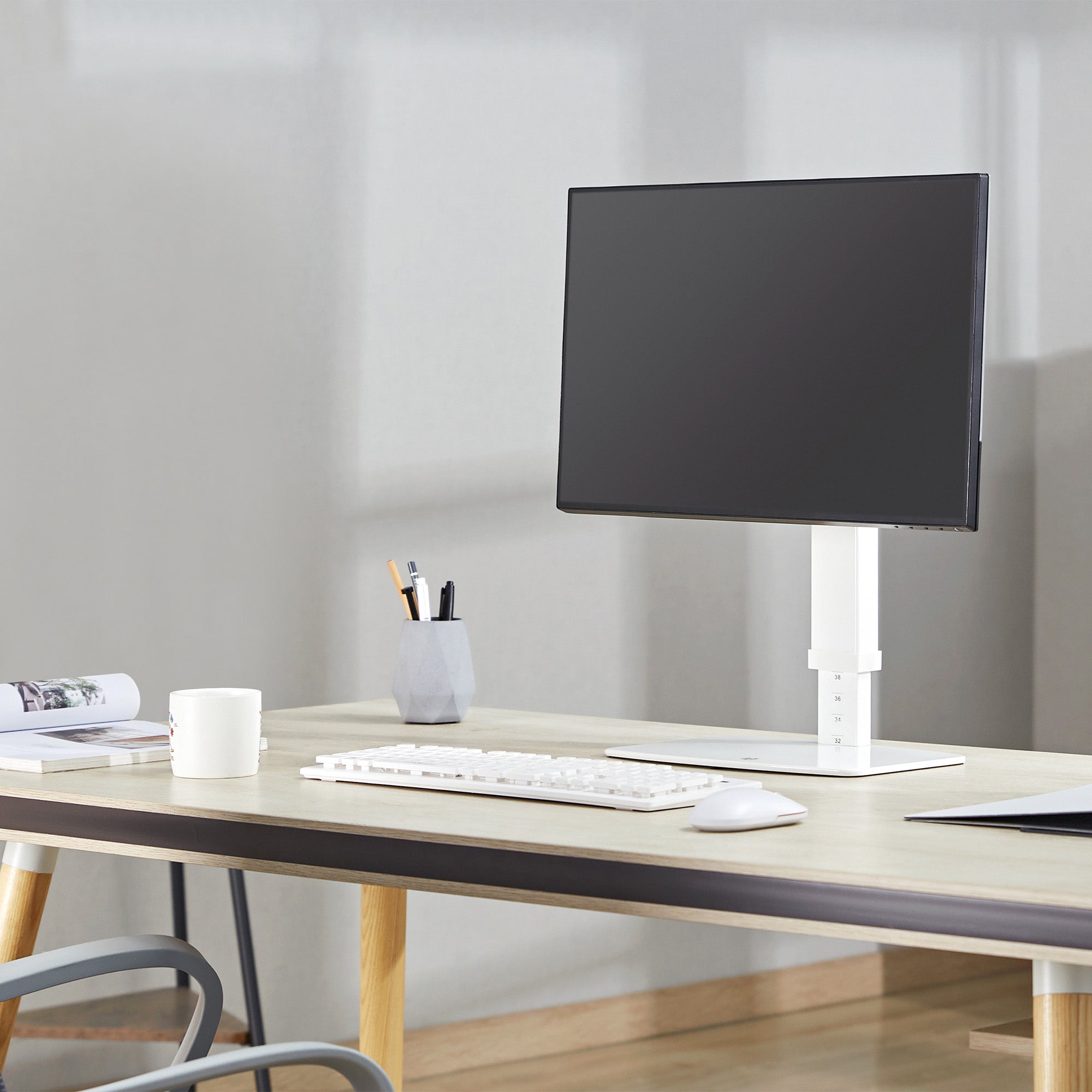 Vertical Lift Monitor Stand | T57