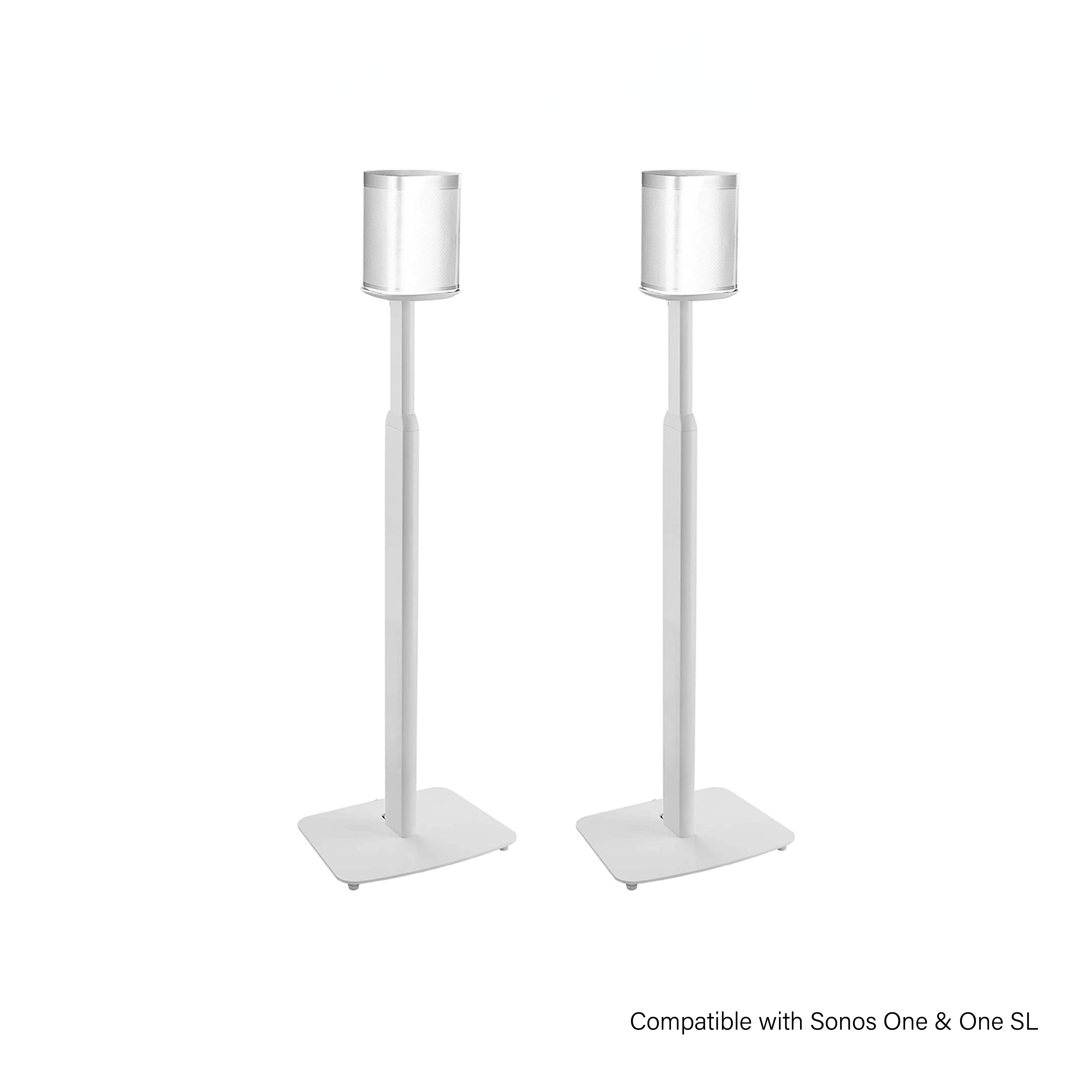 ULTi White Speaker Floor Stand for Sonos One, SL