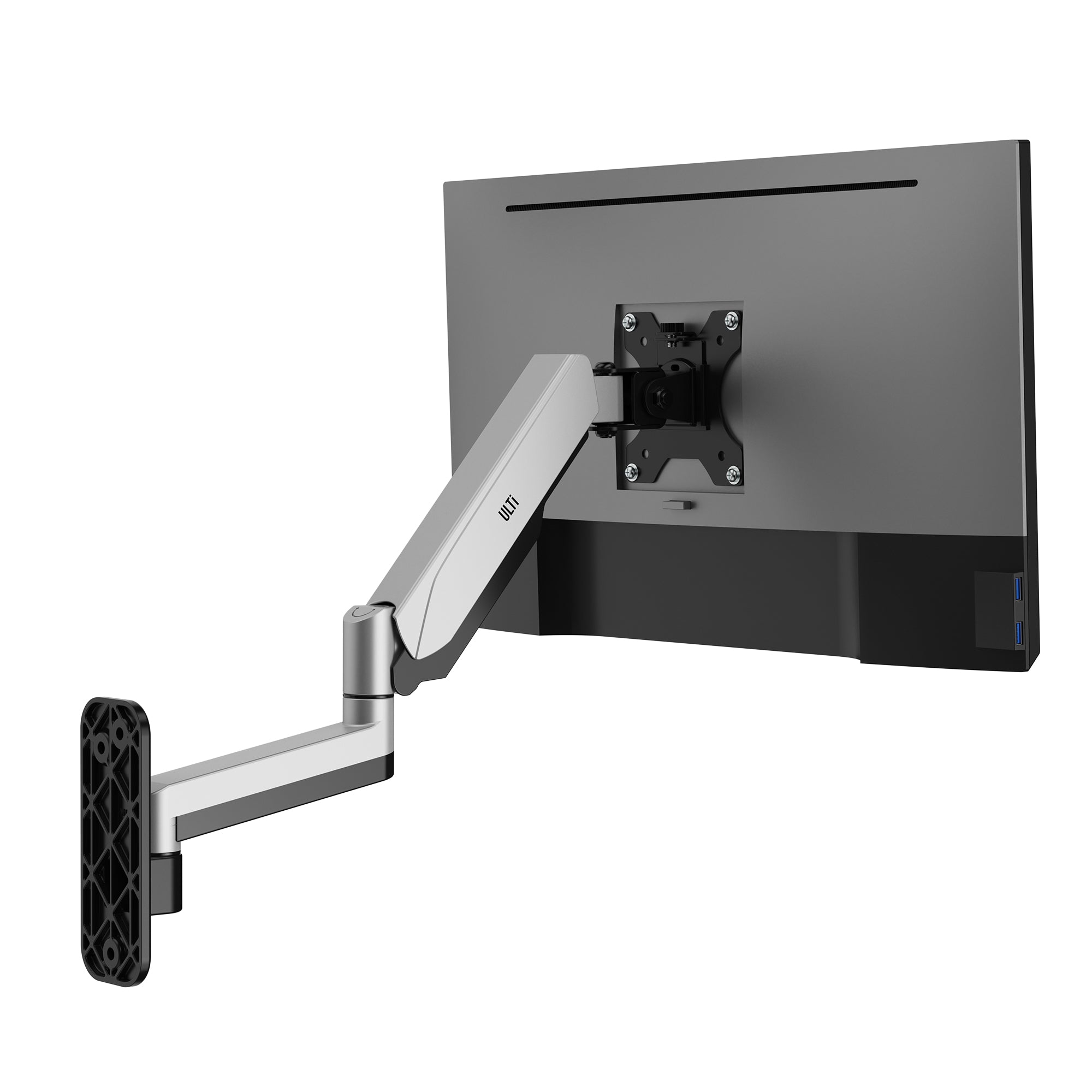 Stealth Single Wall-Mounted Monitor Arm | T10