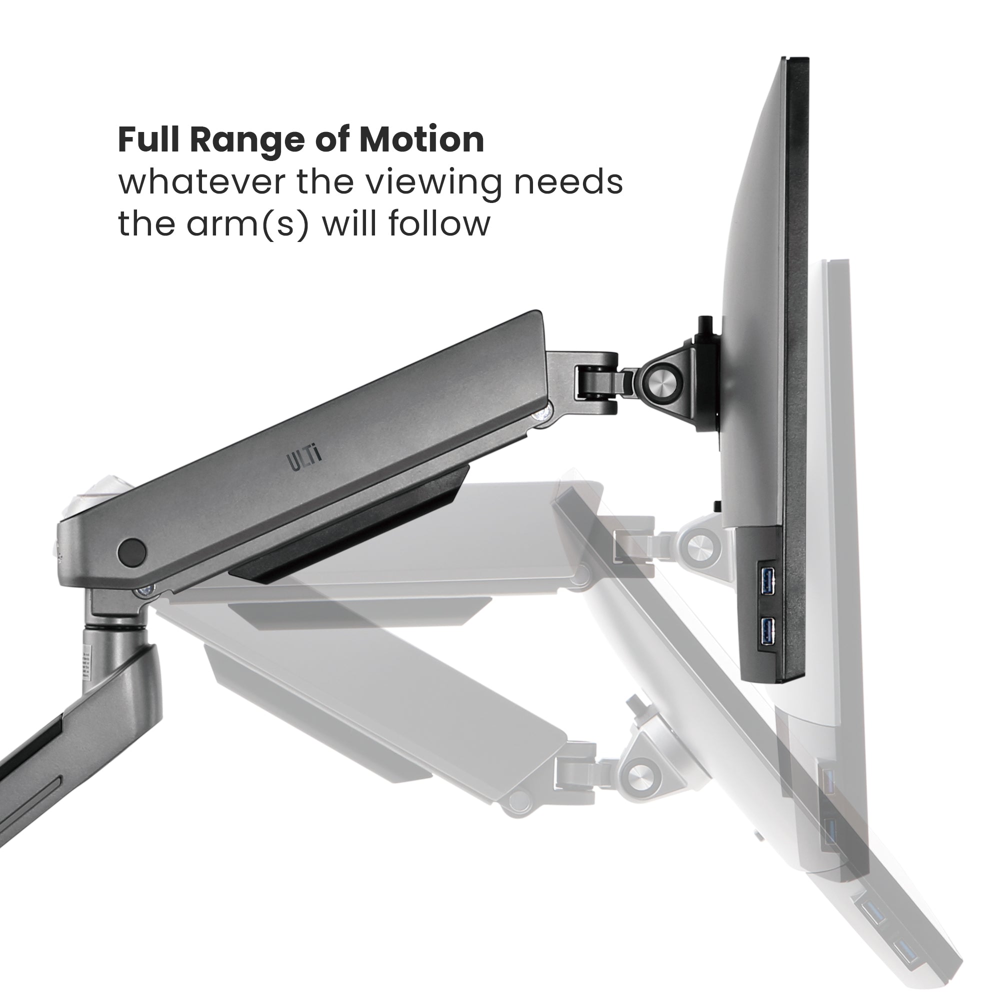 Aura RGB Monitor Arm | T43
