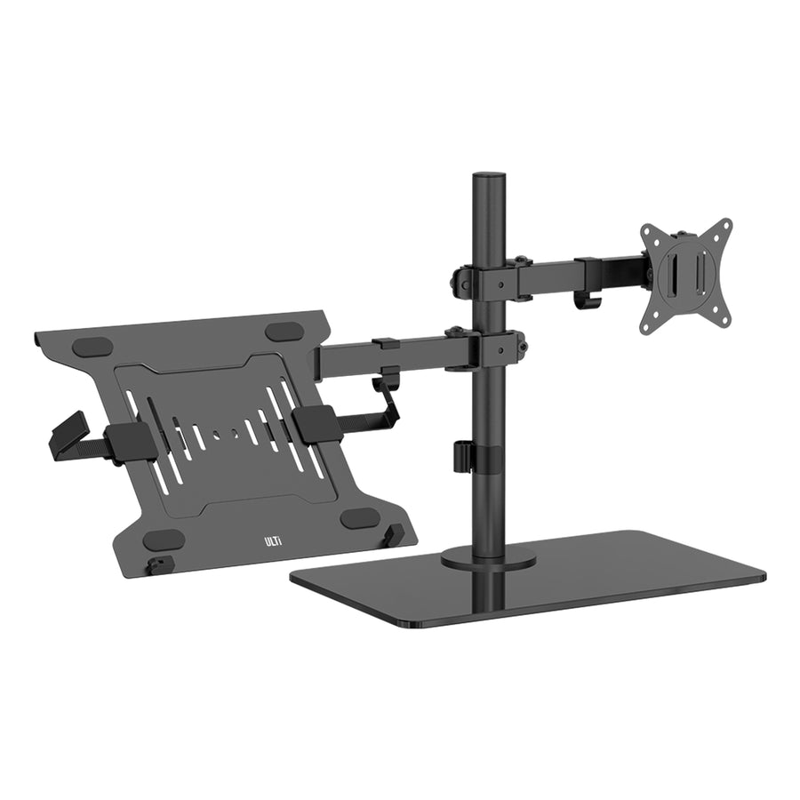 EVO Dual Monitor Arm with Laptop Tray | T01