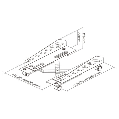 ULTi Heavy-duty CPU Rolling Stand