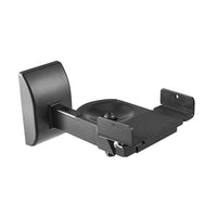 ULTi Heavy Duty Bookshelf Speaker Wall Mounting Bracket for Large Speakers, Tilt, Swivel, Width Adjustable & Holds 25kg