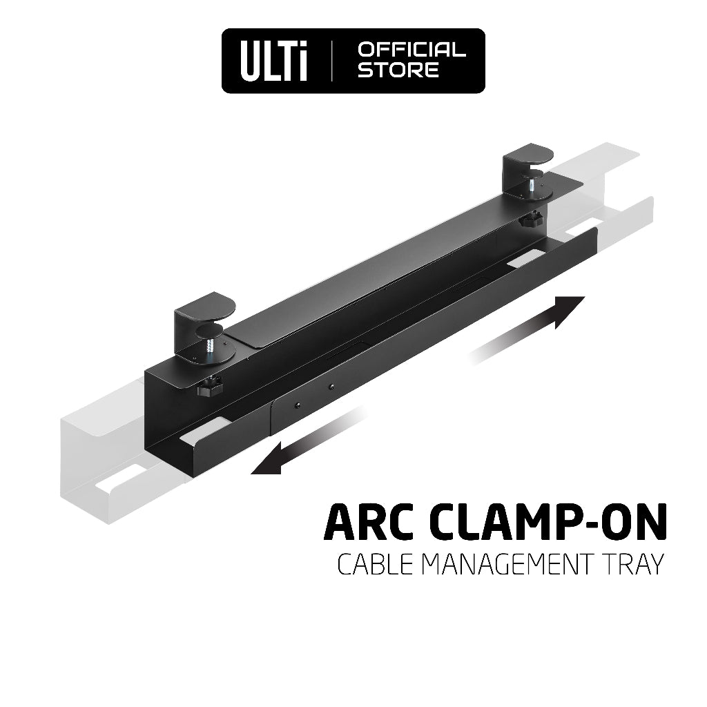 ULTi Arc Clamp-On Cable Management Tray