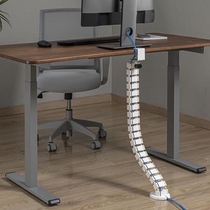 ULTi Clamp-on Under Desk Cable Management Spine