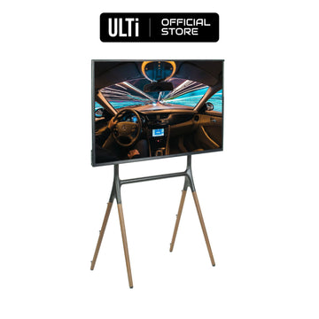 ULTi Artistic Easel 49 to 70 inch LED LCD Screen, Studio TV Display Stand, Adjustable TV Mount with 4 Legs