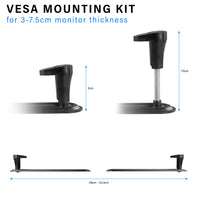 ULTi Mount Bracket VESA Adaptor for Non-VESA Monitor Arm, Mounting Kit for Screen Size of 17” to 27"