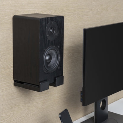 ULTi Bookshelf Audio Speaker Stand & Soundbar Wall Mount