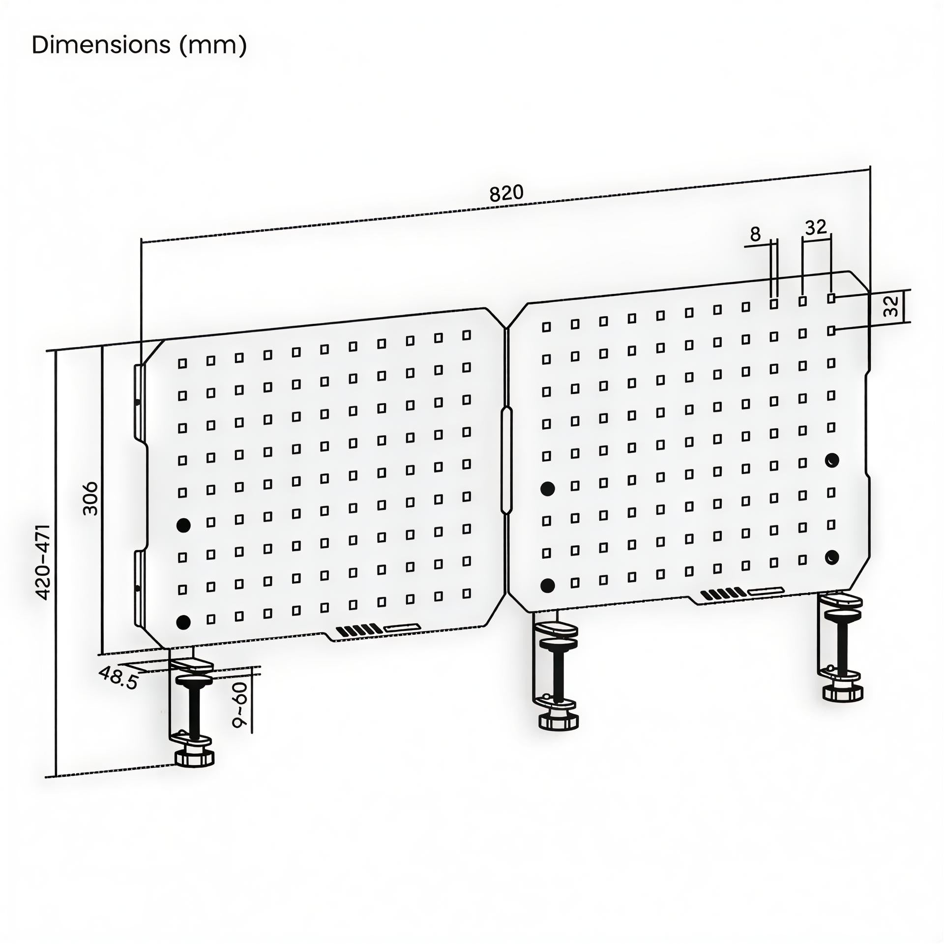 Pegboard Panel | C45