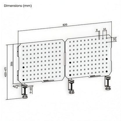 Pegboard Panel | C45