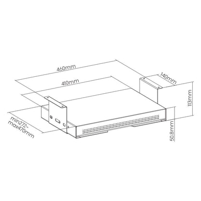 ULTi Under Desk Laptop Storage Drawer