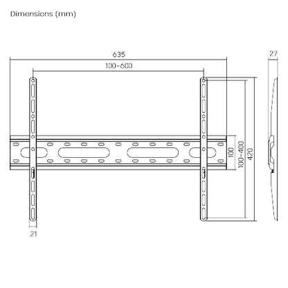 Evo Fixed TV Wall Mount | VM6