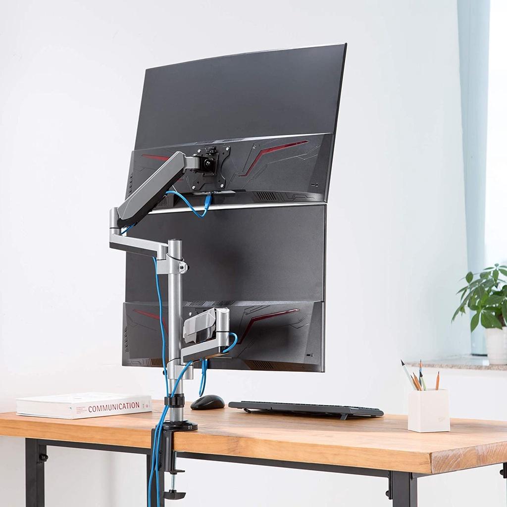 Apex Stacking Dual Monitor Arm | T23