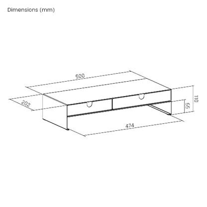 Elevate Monitor Riser | C85