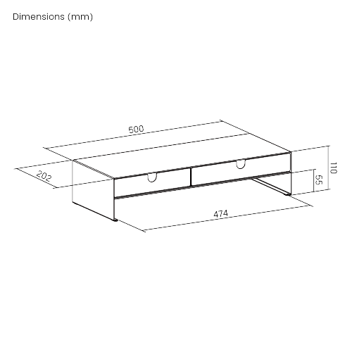 Elevate Monitor Riser | C85