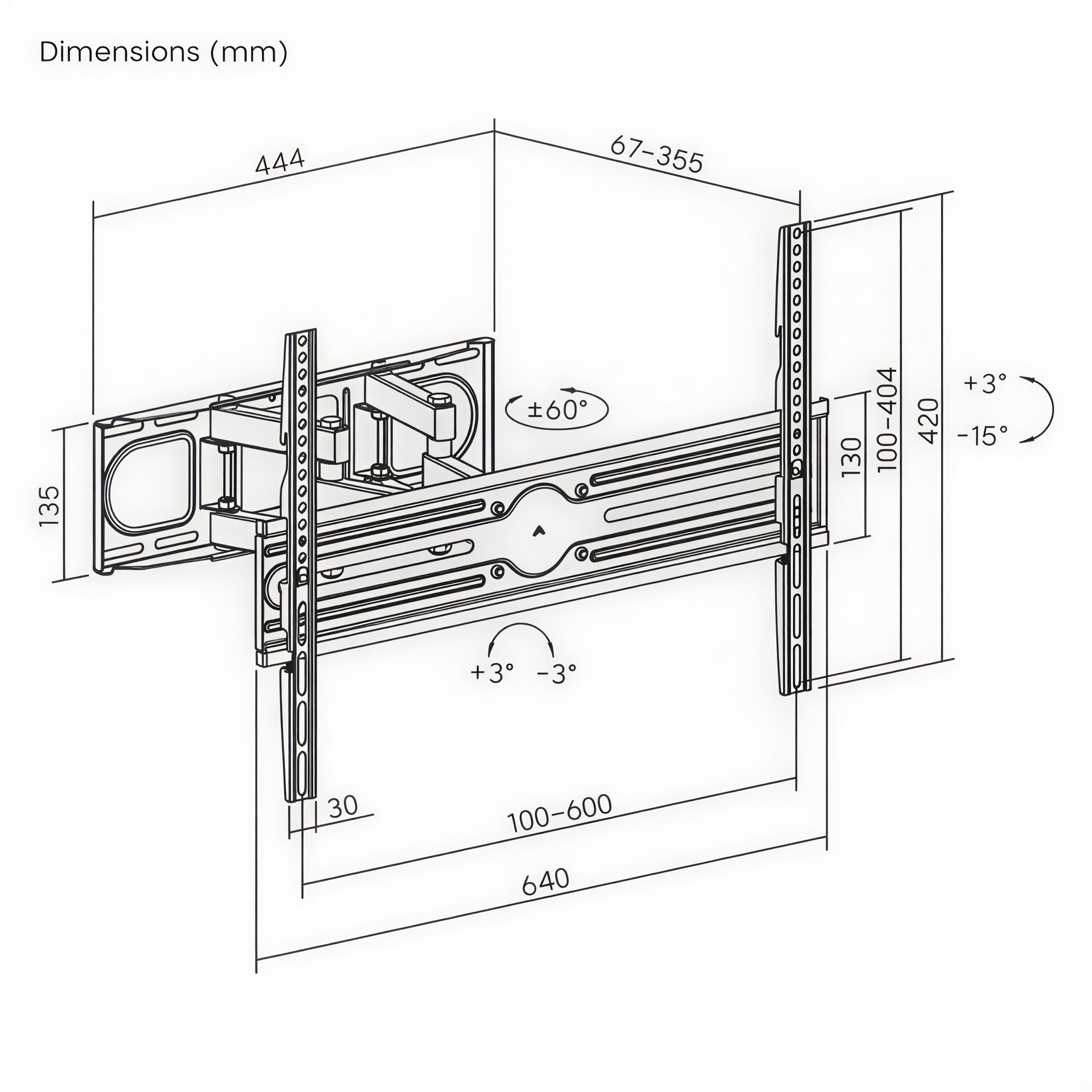 Valor TV Wall Mount | V8