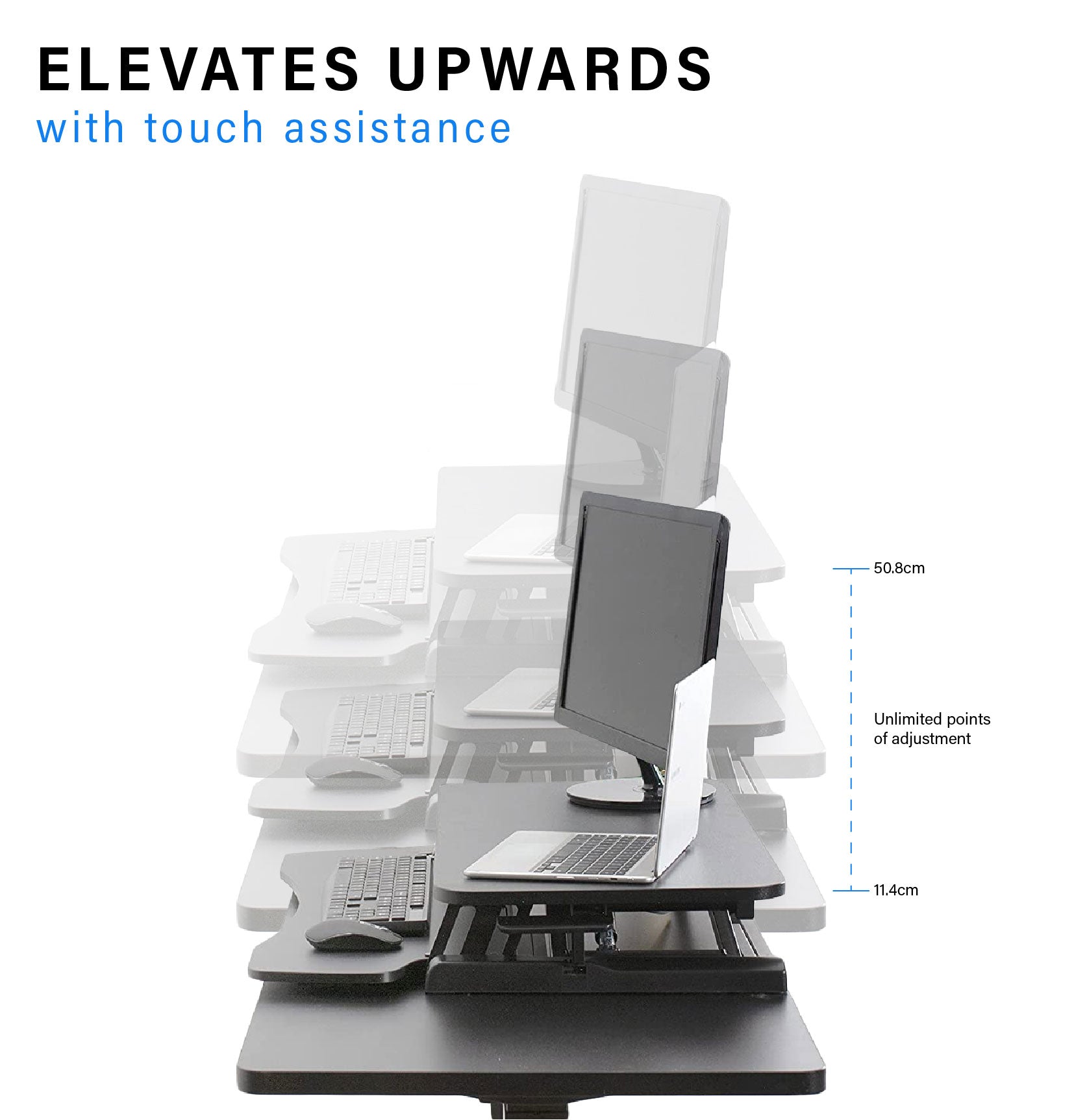 ULTi Desk Converter Riser