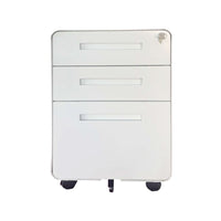 ULTi Vulcan 3-Drawer Mobile Steel Vault Storage Drawer File Cabinet - Made for Standing Desk
