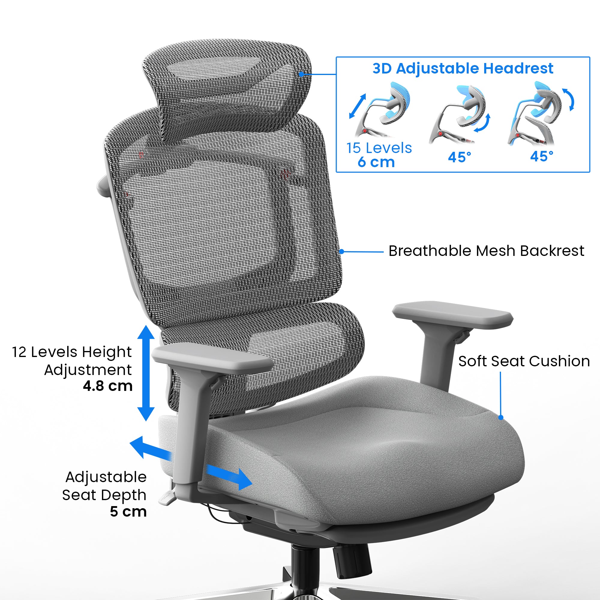 APEX+ Ascent Ergonomic Chair