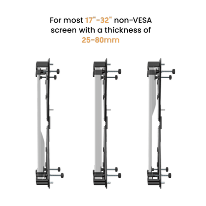 ULTi VESA Adapter Kit for 17”-32” Non-VESA Monitors