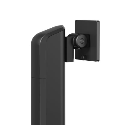 Ergo Heavy-Duty Vertical Lift Free-Standing Monitor Stand | T71