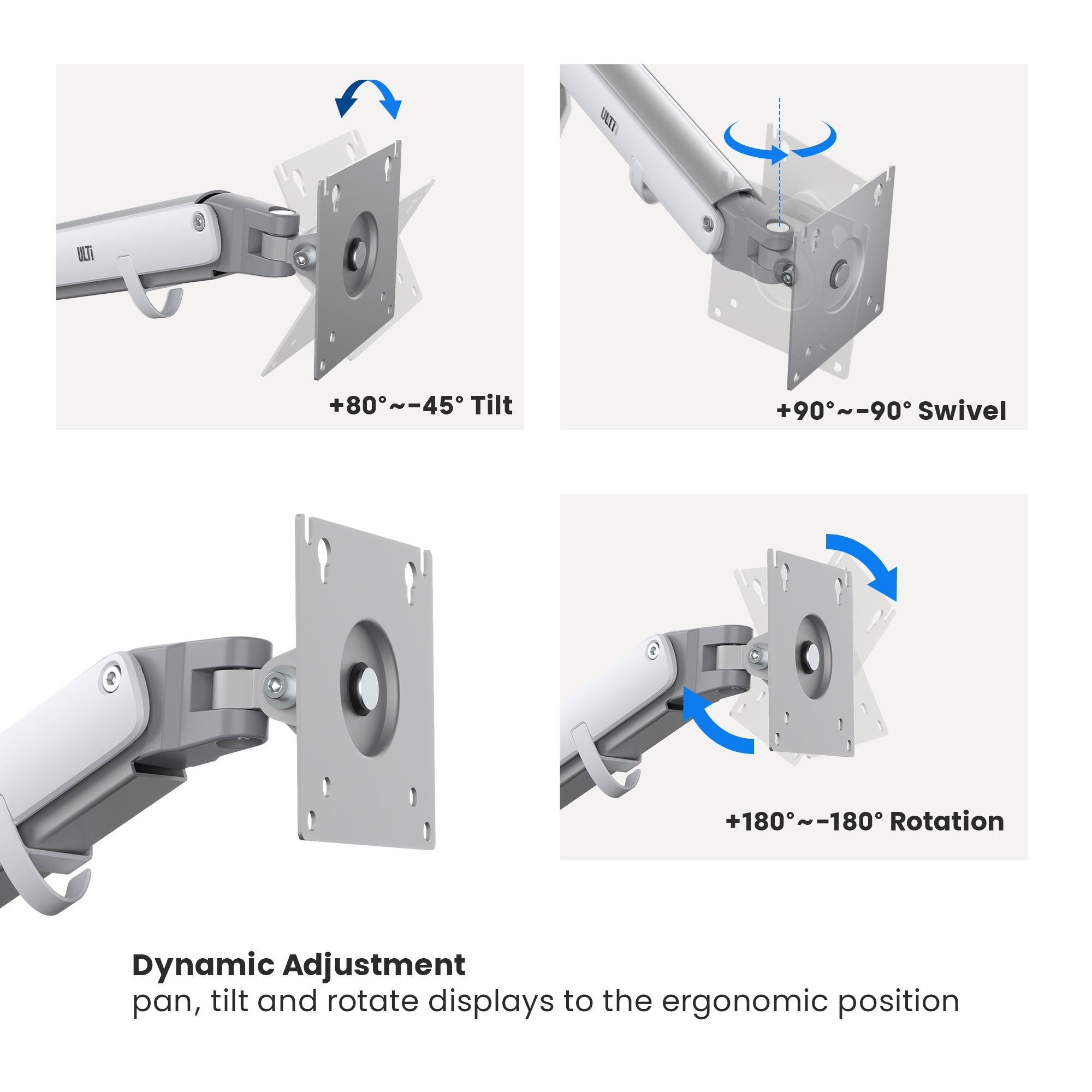 Revo Dual Monitor Arm | T46