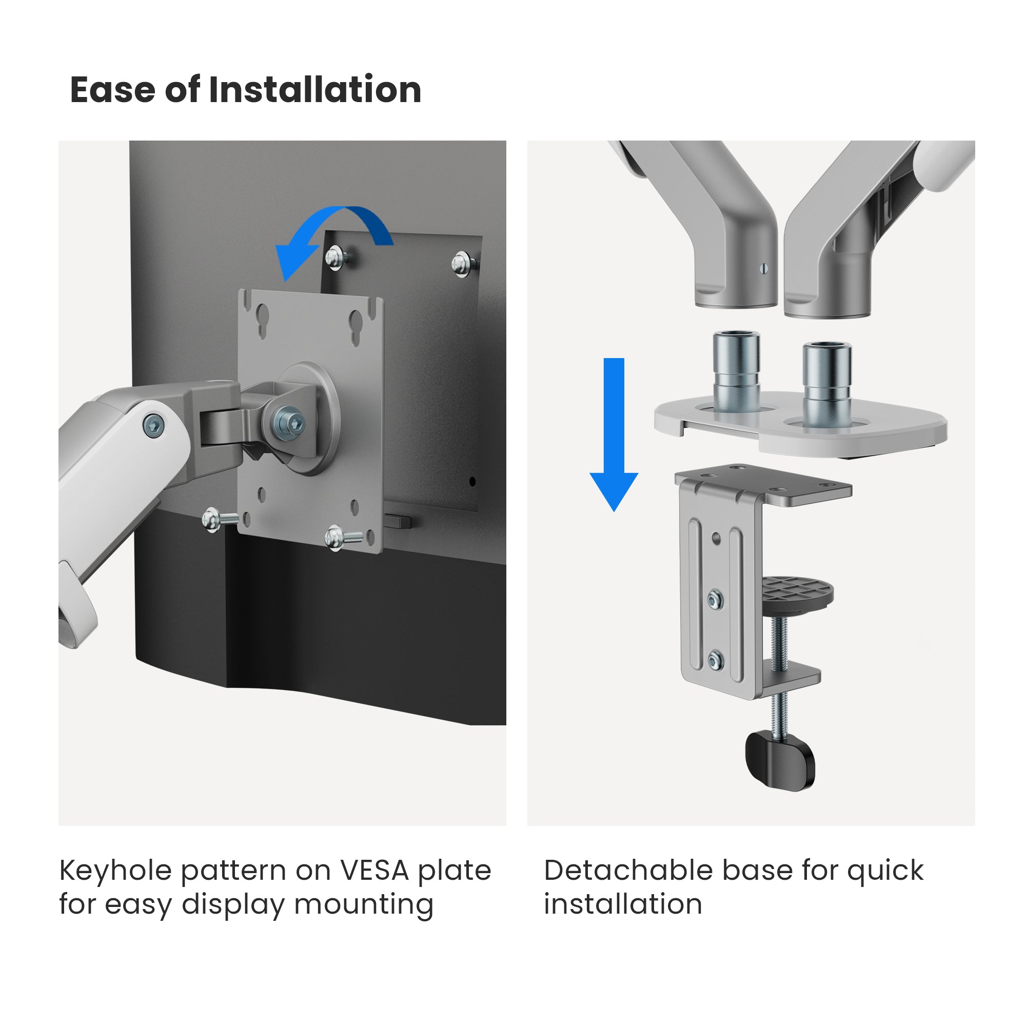 Revo Dual Monitor Arm | T46