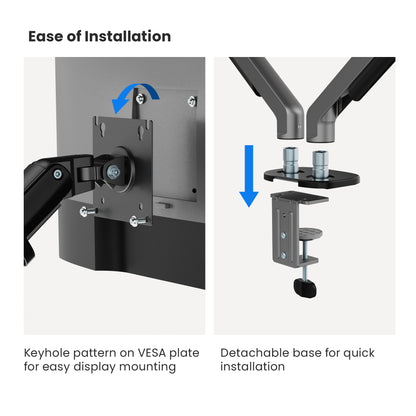 Revo Dual Monitor Arm | T48