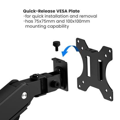 Apex Pro Stackable Dual Monitor Arm | T58