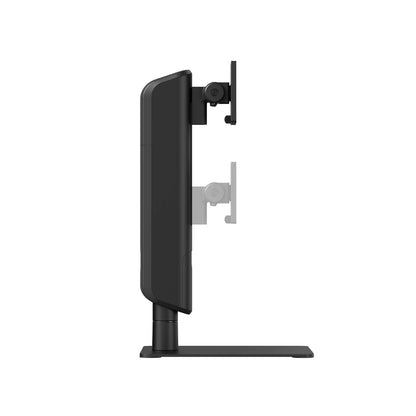 Ergo Heavy-Duty Vertical Lift Free-Standing Monitor Stand | T71