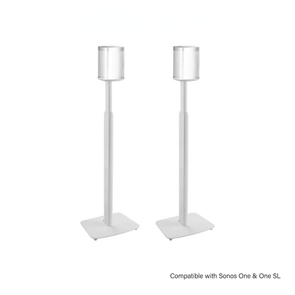 ULTi White Speaker Floor Stand for Sonos One, SL