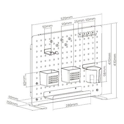 ULTi Magboard Desk Organizer