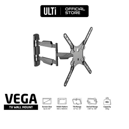 ULTi Vega Full-Motion TV Wall Mount