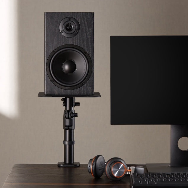 Desktop Clamp-On Studio Monitor and Speaker Stand
