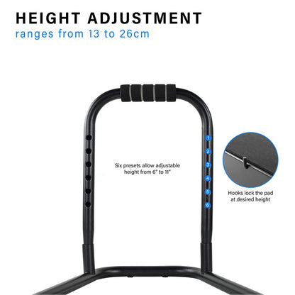 Everest Height Adjustable Steel Footrest | C31