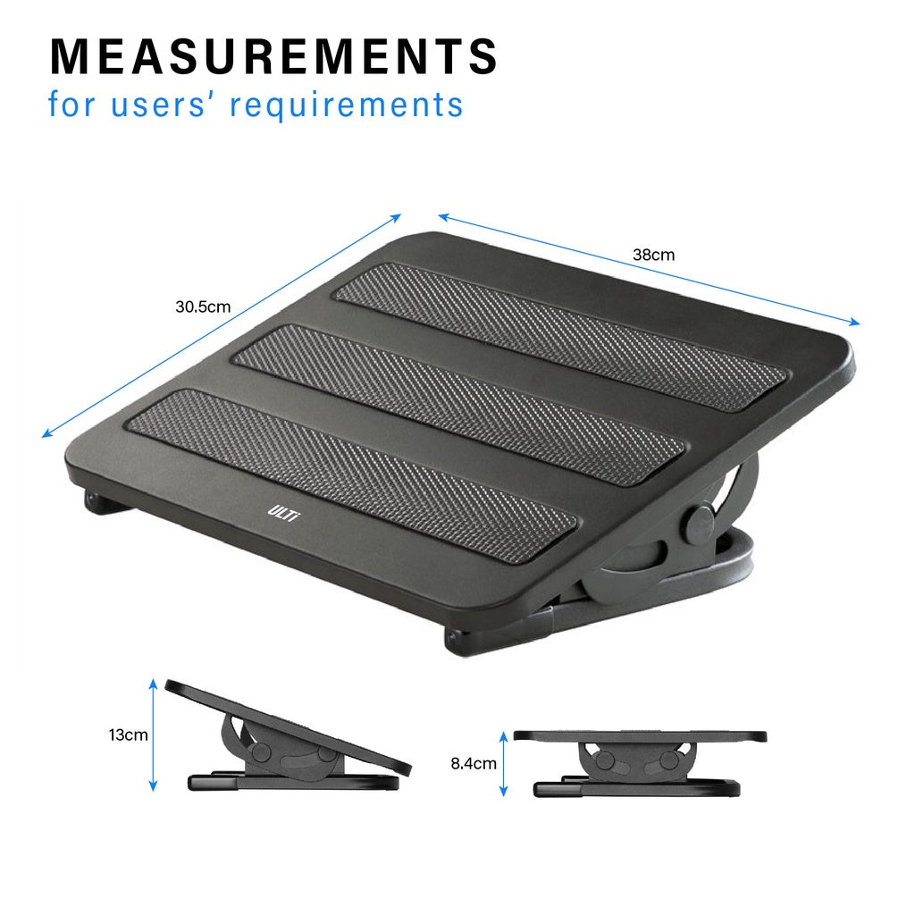 Ergorest Ergonomic Tiltable Steel Foot Rest