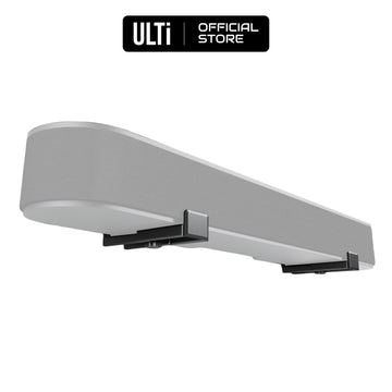 ULTi Bookshelf Audio Speaker Stand & Soundbar Wall Mount, Dual Bracket Holder Stand, Depth Adjustable, Holds 15kg