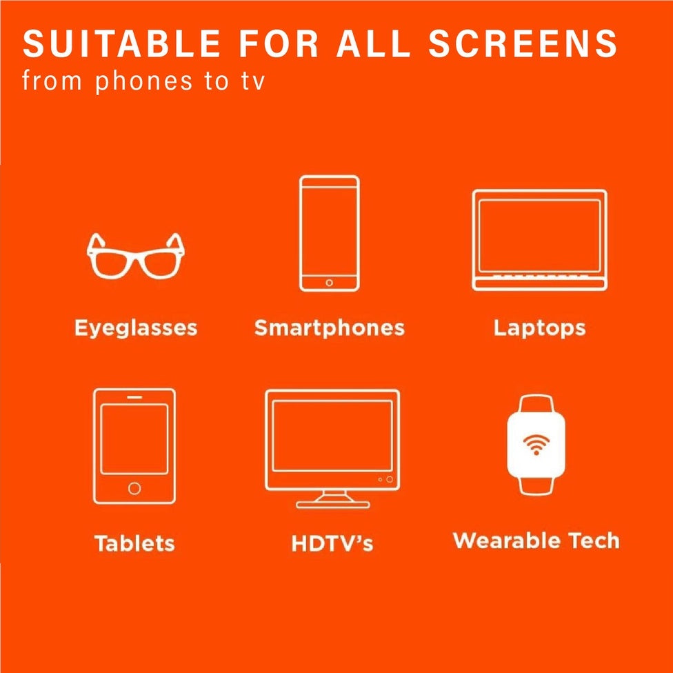 ULTi Screen Cleaner Spray [DUO] for iPhone, iPads, Apple Watch, Eyeglasses, Kindle, Laptop, TV & Computer Monitor Screen