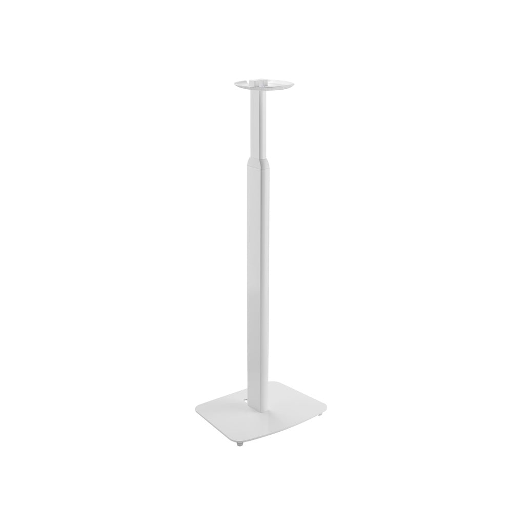 ULTi White Speaker Floor Stand for Sonos One, SL - Height Adjustable, Built-in Cable Management & Surround Sound Setup