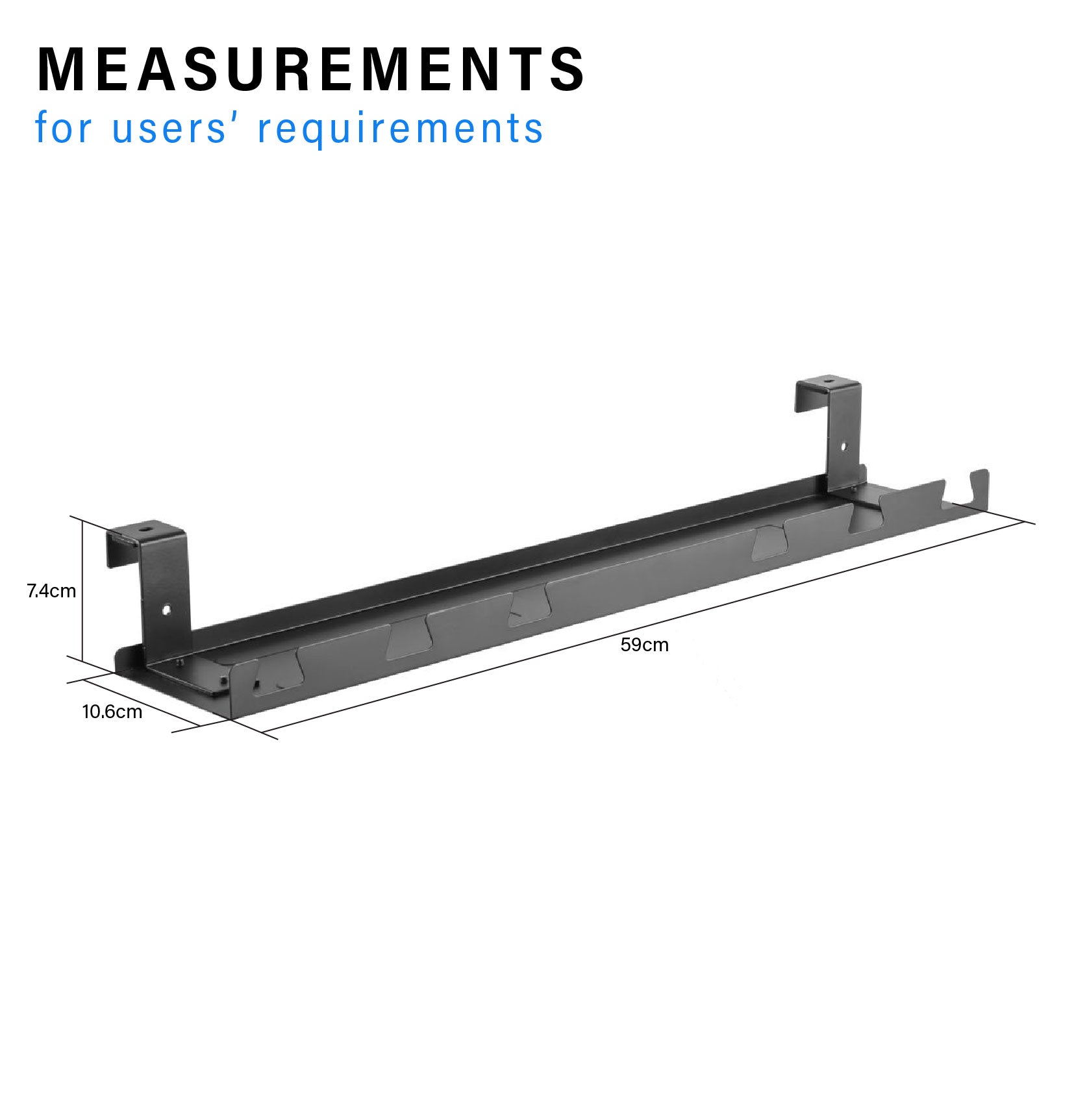 ULTi Cable Management Tray Organizer