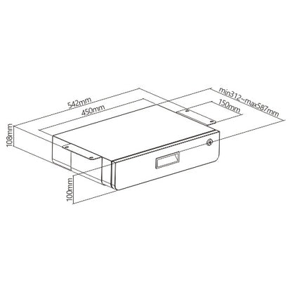 Lockable Storage Drawer | C33