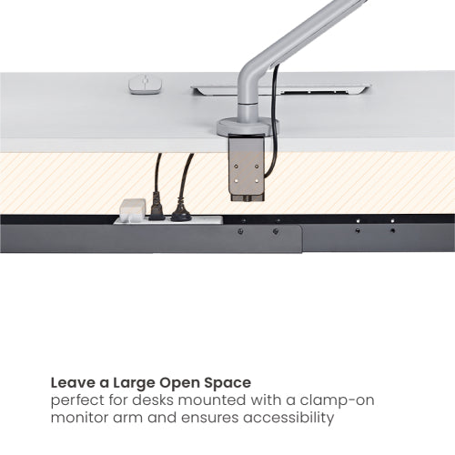 ULTi Ark Easy Access Clamp-On Cable Management Organizer Tray | C69